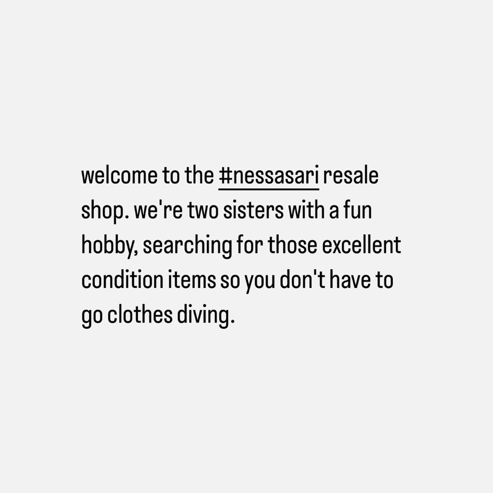 meet your posher, nessasari.
